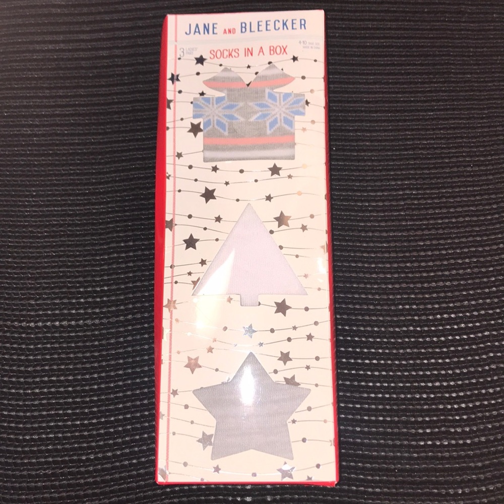 🆕Jane & Bleecker Socks In A Box